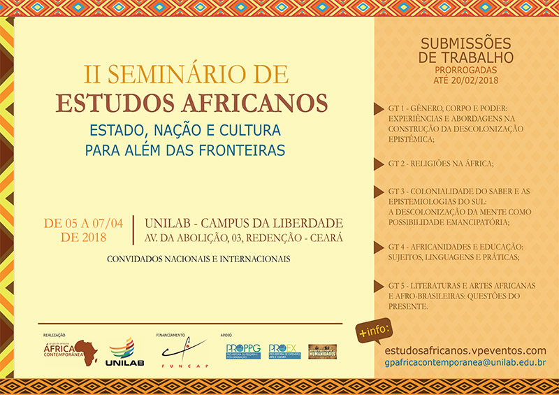 II Seminário de Estudos Africanos e da Diáspora